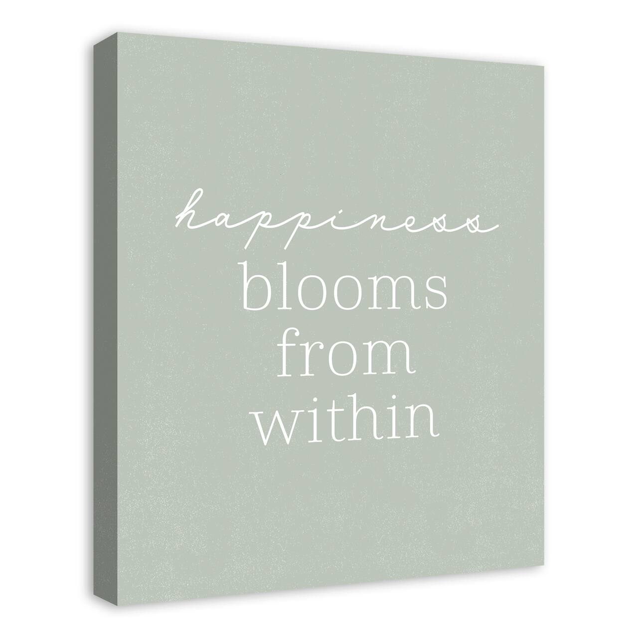 Happiness from Within 20" x 24" Canvas Wall Art